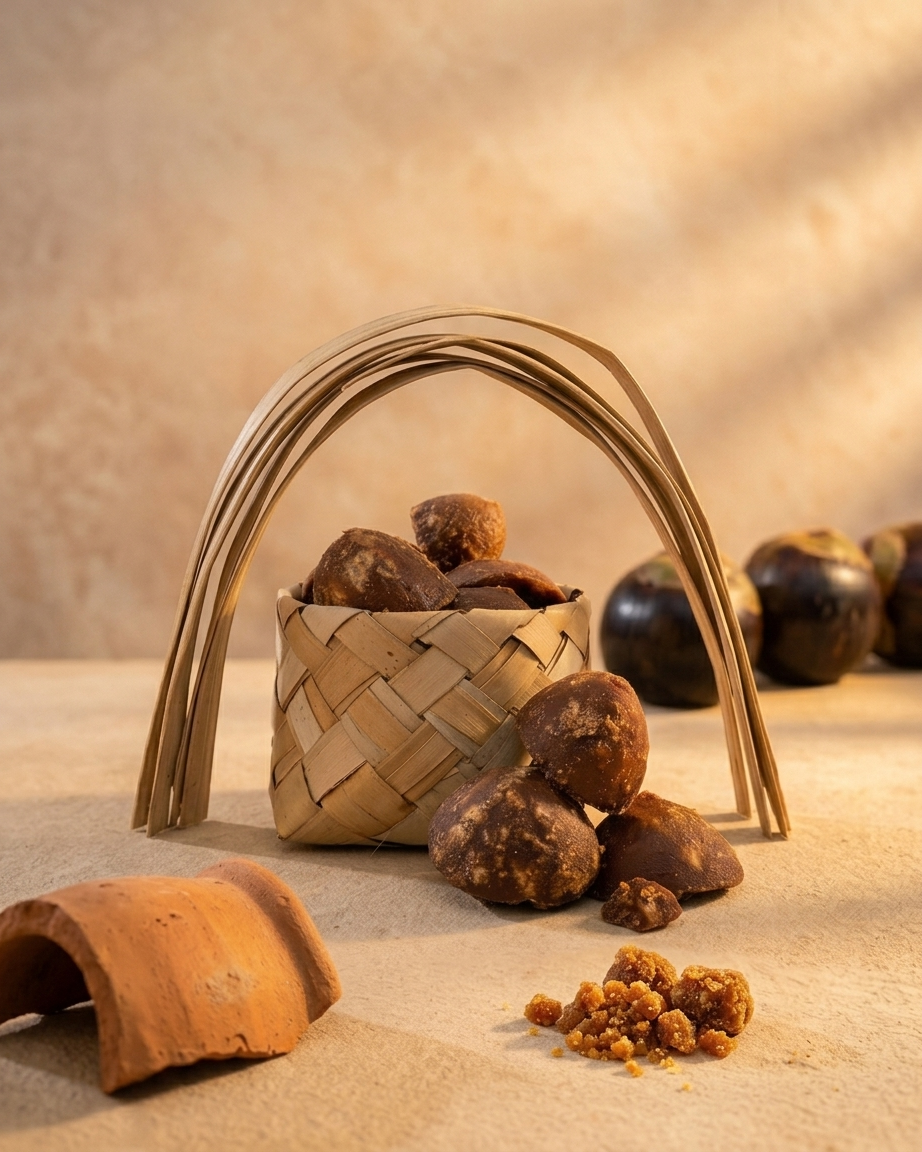Karupatti – Traditional Thoothukudi Palm Jaggery Block